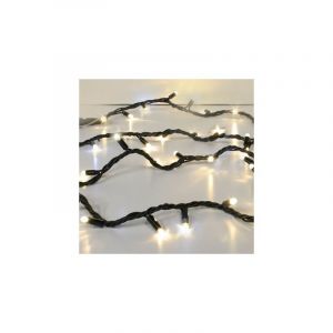 Guirlande led - 20 mètres - 200 led fixe blanc chaud - 230 volts Festilight 50385-2-b9-z