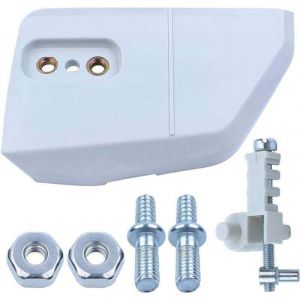 Edison Douille De Lampe E27 Vintage Adaptateur Lumi&egrave;re Socket R&eacute;tro Lustre Sans Fil En C&eacute;ramique &agrave; L'int&eacute;rieur, 1 Pack, Laiton Antique Rouge