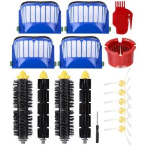 Accessoires de Remplacement pour iRobot Roomb 600 S&eacute;ries 605 606 610 615 616 620 621 625 630 631 632 650 651 653 655 660 670 671 676 680