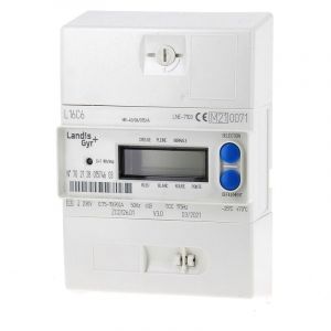 ZCD126 : Compteur électrique agrée edf - Monophasé 90 a - Tarif bleu 175 Hz plein taux conforme enedis Certifié mid ZCD126.01 - Programme eau chaude