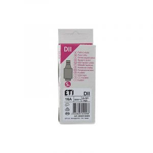 Diazed cartouche fusible dii 16 a 1 paquet de 5 pcs