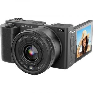 Easypix VX6430 Appareil photo num&eacute;rique 64 Mill. pixel Zoom optique: 10 x noir vid&eacute;o 4K