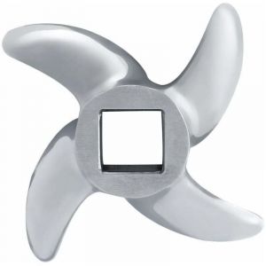 Lame de hachoir &agrave; viande, couteau de hachoir &agrave; viande, lames de hachoir en acier inoxydable, accessoires de rechange pour hachoirs &agrave; viande