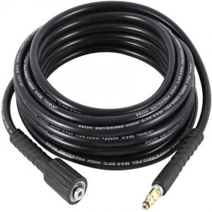 Tuyau d'Extension pour Nettoyeur Haute Pression - Tuyau de Rechange de 10 m - Ancien Mod&egrave;le Adaptateur M22x10 mm - Accessoires pour Karcher K2 K3 K4
