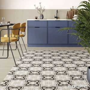Nais - Carrelage Imitation Carreaux De Ciment 20x20 rivoli Beige (1m&sup2;) - Les Carreaux de Jean