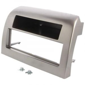 Facade Autoradio FA196B compatible avec Lancia Ypsilon 03-11 argent