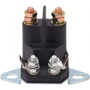 Relais de Solénoïde de Démarreur Relais de Démarreur de Tondeuse à Gazon Pièces de Rechange Accessoires pour Tracteur de Pelouse Vehicles12V