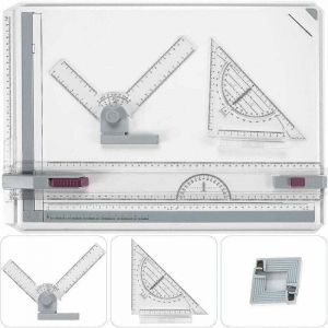 Table &agrave; dessin A3, table &agrave; dessin DIN A3, avec fonction de d&eacute;placement parall&egrave;le et angle r&eacute;glable, adapt&eacute;e au travail professionnel.