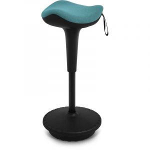 Tabourets de Bureau Debout Chaise de Bureau Ergonomique, Tabouret Assis Pivotant R&eacute;glable en Hauteu - BLEU - Intimate WM Heart