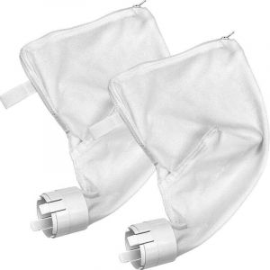 2Pcs Sacs De Nettoyage pour Piscine Sacs &agrave; Limon Adaptables Remplacement De La Poche en Nylon pour Polaris, Sac De Rechange pour Sac De Fermeture &agrave;