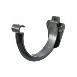 Support pour gouttière ronde pvc ardoise Girpi Dév.16 cm Diam.50 m
