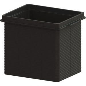 Kessel - rallonge 38.670 plastique, h = 183 mm noir