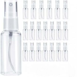 30ml Flacon Spray Vide 20 Pièces Vaporisateur Parfum Vide Voyage Bouteille Spray Vide Flacons et Vaporisateurs Plastique Rechargeable Flacon Pompe
