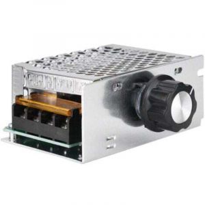 Variateur pour Moteur 220V, R&eacute;gulateur de Tension AC 4000W, Variateur de Tension 220V, Variateur de Vitesse pour Moteur, R&eacute;gulateur de Vitesse pour