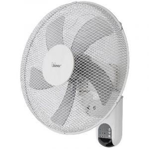 Bimar - Ventilateur Mural Garbino, Plastique, Blanc, 44x48x31 cm