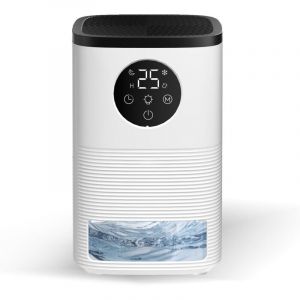 Petit d&eacute;shumidificateur pour chambre &agrave; coucher, mini d&eacute;shumidificateur portable couvrant 400 pieds carr&eacute;s pour salle de bain, placard, camping-car