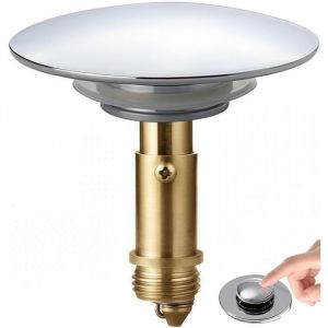 Beijiyi - Bouchon Baignoire,Bouchon de Vidange Bassin Pop-up Boulon &agrave; Ressort en Laiton Universel Bouchon de Lavabo Clapet Bonde Lavabo Pop Up Salle