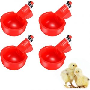 [JAMAIS UTILIS&Eacute;]Abreuvoir Poules, Abreuvoir Automatique Poule, Abreuvoir Volaille, Volaille Automatique Abreuvoir, Tasses Automatiques de Buveur de