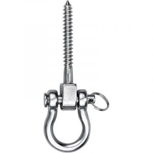 Capacité de charge 220 kg crochet de plafond robuste, crochet de hamac suspendu en acier inoxydable