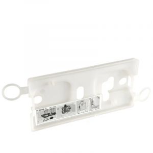 Schwab - Couvercle de protection r&eacute;servoir wc encastr&eacute; 187