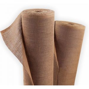 Aquagart - 90m x 1m tissu de jute 305g/m² tapis de jute jute de jardin tissu de jute toile de jute ruban de jute
