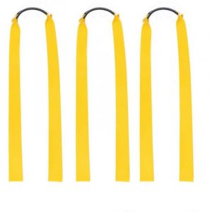 Lot de 10 bandes &eacute;lastiques plates En caoutchouc - Remplacement pour lance-pierre d'ext&eacute;rieur en bois - Pour chasse Couleur al&eacute;atoire 252cm