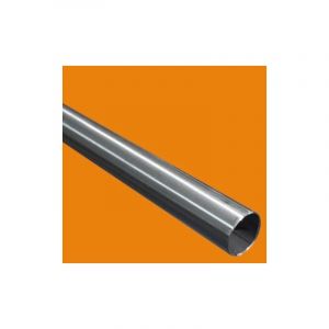 Le Roi Du Fer - Tube rond inox 304/304L au m&egrave;tre - 2 metres, Dimension - 17,2 mm, Epaisseur 1,6 mm