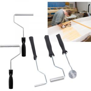 Kit de 5 rouleaux en fibre de verre pour r&eacute;paration de baignoire, douche, baignoire, bateau, r&eacute;sine de plastification