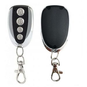 Lot de 2 433 Mhz t&eacute;l&eacute;commandes pour ouvre-portail coulissant automatique - 433 MHz avec &Eacute;metteur T&eacute;l&eacute;commande R&eacute;cepteur Radio Auto-apprentissage