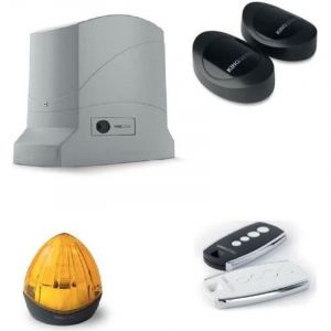 Kit de motorisation DYNAMOS 24/400 pour portail coulissant jusqu'&agrave; 400Kg - KING GATES - DYKIT24400