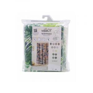 Toison D'or - Rideau blanc marseillais tiss&eacute; 140 x 225cm