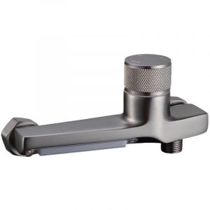 Mitigeur de douche thermostatique, mitigeur de baignoire thermostatique en cuivre, mitigeur de baignoire &agrave; deux sorties, bouton de s&eacute;curit&eacute; Robinet