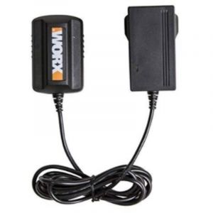 Worx &ndash; Chargeur pour &eacute;lectroportatif 20V lithium-ion &ndash; Temps de charge 3-5h &ndash; Compatible avec batteries 2.0Ah et 4.0Ah &ndash; Pas d'effet m&eacute;moire