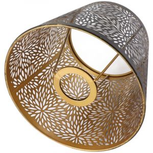 Tuserxln - Abat-jour d'ombre d'arbre, abat-jour en fer forgé sculpté en forme d'arbre de forêt E27 Mini abat-jour pour lampe de table décoration de