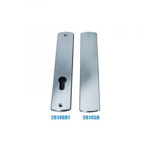 Plaque 6312 Chromé Assa Abloy bezault Argent Intérieur Chromé Borgne
