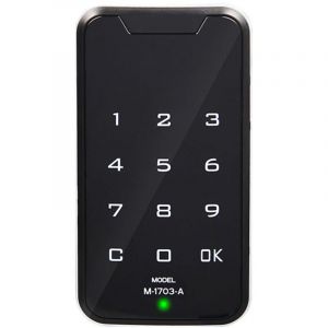 Verrou électronique pour meuble - Écran tactile - Faible consommation - Serrure à code pour armoires et casiers - Modèle 1703 A - Sécurité optimisée