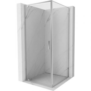 Mexen - Cabine de douche pliante Exo 70 x 70 cm, transparent, chrom&eacute; - 8181-070-070-01-00