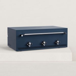 Verycook - Couvercle de cuisson pour plancha gaz Excellence 3 feux Acier peint (peinture Epoxy) ou Inox (inox brossé) avec intérieur inox polymiroir