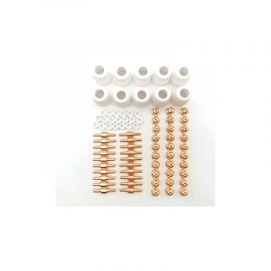 80 pièces de PT-31, machine de découpe plasma LG-40, consommables pour machine de découpe plasma, électrode de buse allongée accessoires de machine