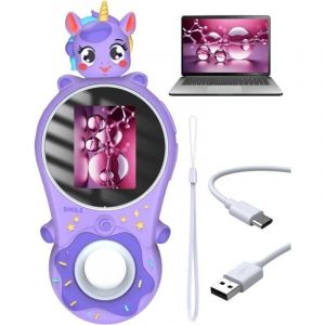 Microscope num&eacute;rique pour enfants,Microscope portable,Microscope de poche avec 8 LED,500x Mini microscope,Bo&icirc;tier en