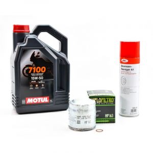 Kit Entretien Vidange pour BMW R 1150 GS de 2000 &agrave; 2003 - MOTUL 7100 15W50 4L