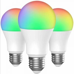 Lablanc - Ampoules led couleur (un groupe de 3), 12W rgbw ampoule led dimmable E27 t&eacute;l&eacute;commande lumi&egrave;re ambiante avec fonctions de stockage et de