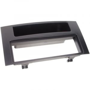 Facade Autoradio 1DIN compatible avec VW Touareg 04-06 Multivan ap03 T5 ap04 - RAF3203 - avec vide poche