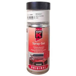Bombe de peinture pour carrosserie - Renault - KNA Gris com&egrave;te - 150 ml - Auto K