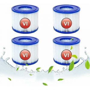 Bestway - Cartouches filtrantes de Rechange pour vi, Filtre Cartridge vi pour Lay-Z-Spa Miami, pour Vegas, pour Monaco-Taille, Filtre pour Jacuzzi,