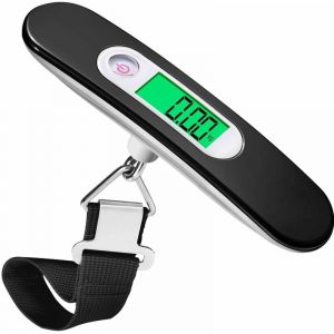 Pese Bagage Electronique Balance Portable Pese Bagages Numérique Max 50Kg/110Lb (LB,g,Oz,kg) Balance électronique/Fonction