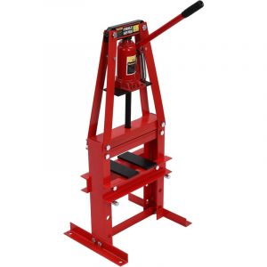 Presse d'atelier hydraulique 6T, presse de cadre de voiture, presse de roulement &agrave; presser, presse hydraulique 130 mm, presse d'atelier en acier au