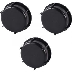 Lot de 3 S100x8 IBC Bouchon Cuve,Raccords Robinet Tuyau ,Raccord Cuve 1000 litres,pour Vanne Cuve 1000l,Reservoir eau de Pluie,Conteneur