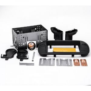 Adnauto - Kit 2DIN autoradio FA227C compatible avec Fiat 500 07-15 500C 09-15 - Noir