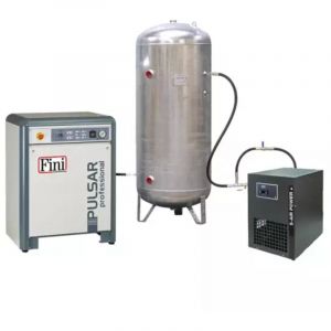 Fini - Compresseur d'air insonoris&eacute; 10 cv 500 l s&eacute;cheur